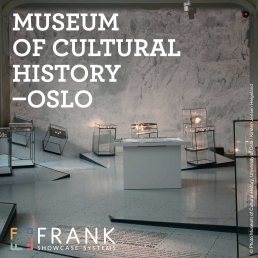 Museum of Cultural History display cases Oslo