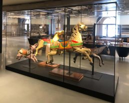 Mingei Internationa Museum displaycases